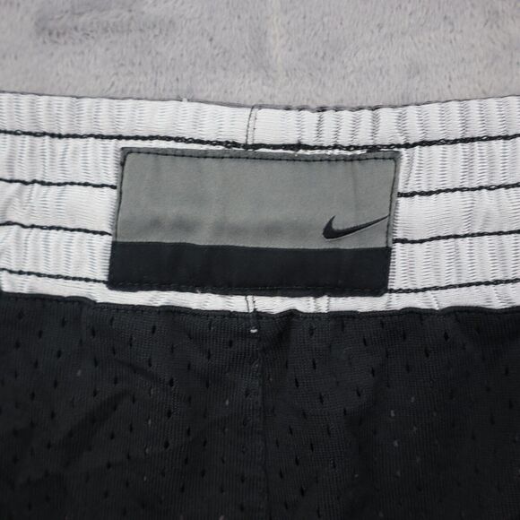 Nike Shorts Mens Gray Adjustable Waist Basketball Sports Active Pull On Bottoms - Picture 2 of 11